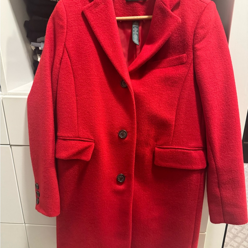 Ralph Lauren Bold Red Coat